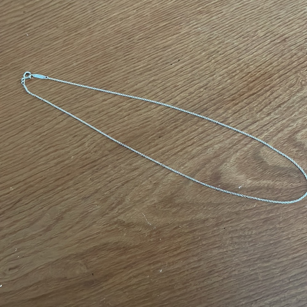 Tiffany & CO silver necklace chain only